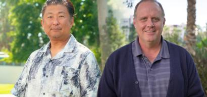 Samuel Song and Charles Degeneffe